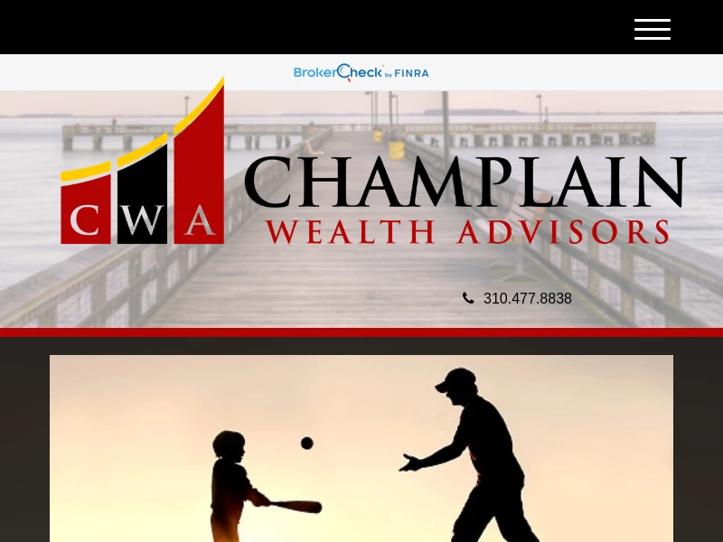 Jay Champlain|Champlain Wealth Management|Champlain Wealth|Certified Financial Planner|