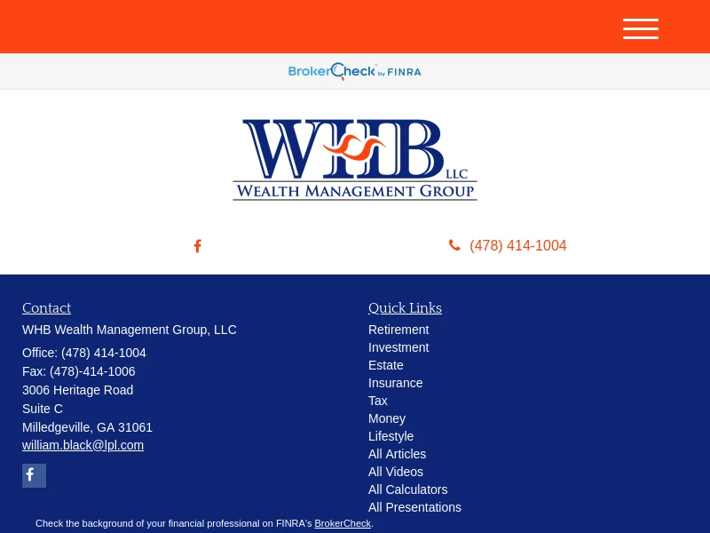 Home | WHB Wealth Management Group, LLC