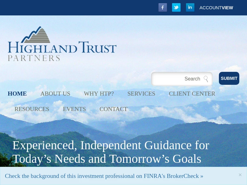 Fiduciary Financial Planning Services | Highland Trust Partners