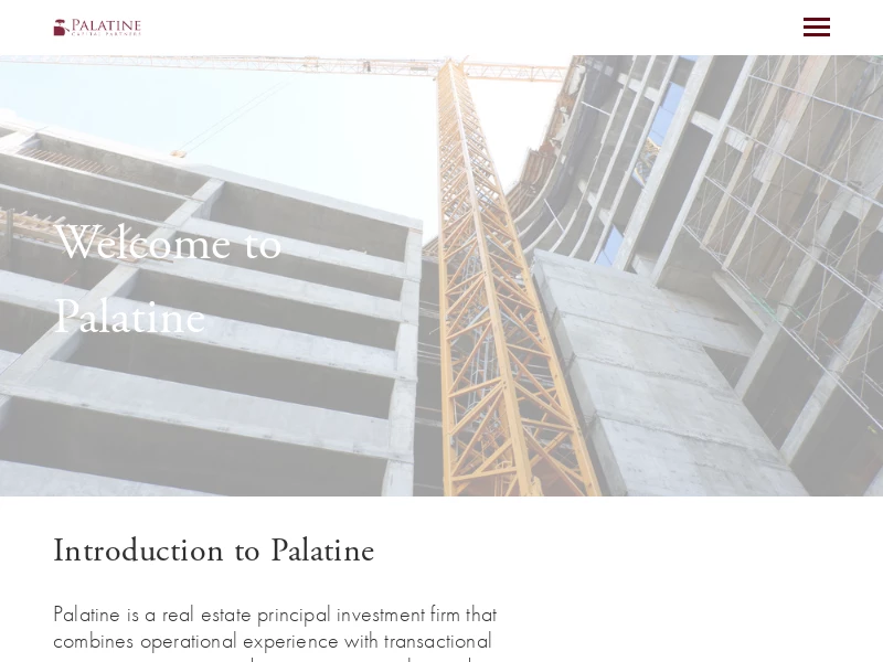 Palatine Capital Partners | Real Estate Principal Investing