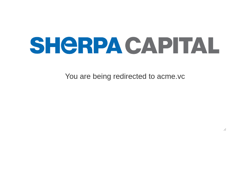 Sherpa Capital is now ACME Capital