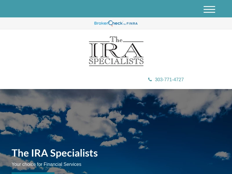 Financial Advisor | The IRA Specialists | Centennial, CO