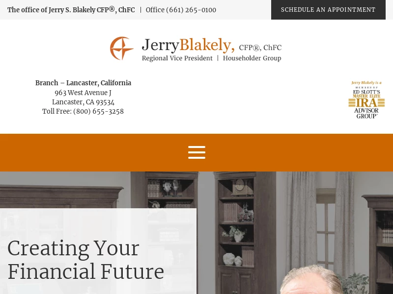 Jerry Blakely | Householder Group | Householder Group Estate and Retirement Specialists, LLC