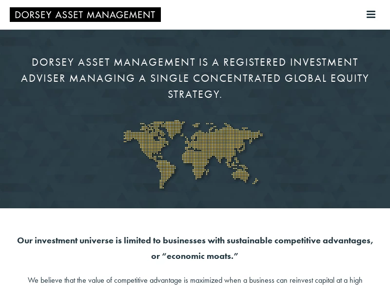Dorsey Asset Managment – Registered Investment Adviser