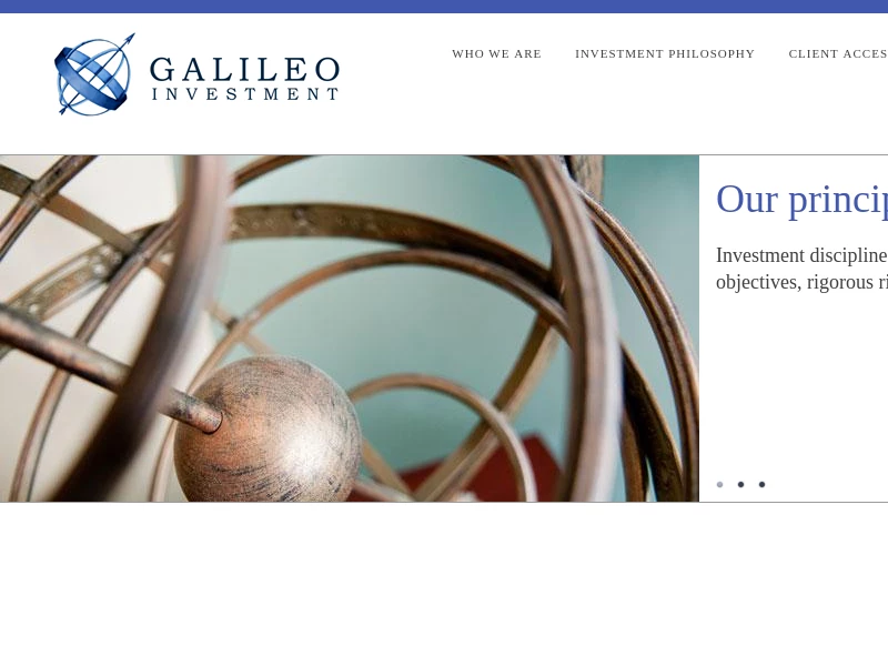 Home | Galileo Investment Management