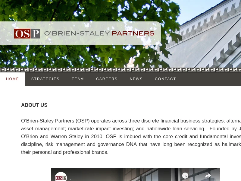 Welcome | O'Brien-Staley Partners
