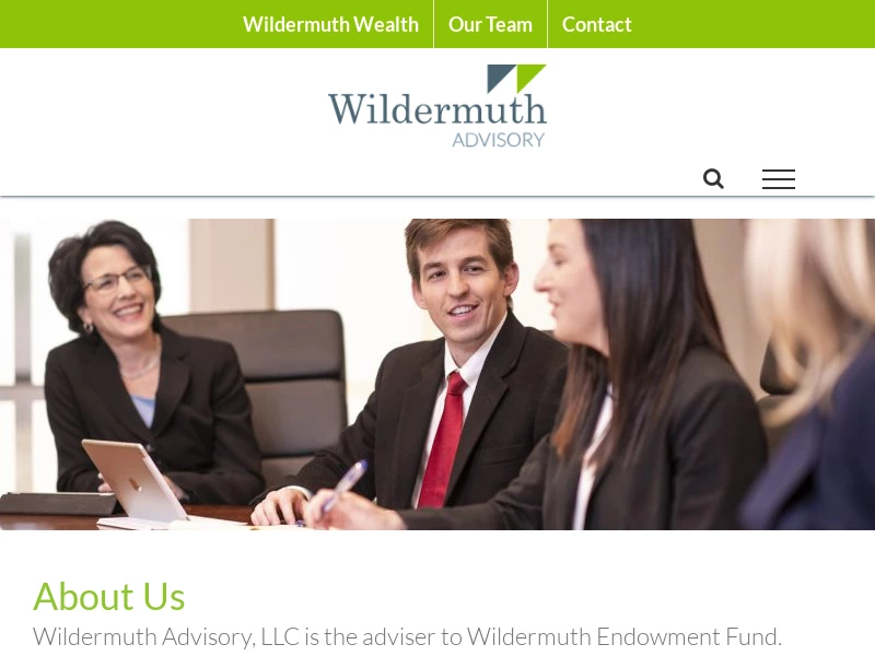 Investment Management - Wealth Advisor | Wildermuth Advisory