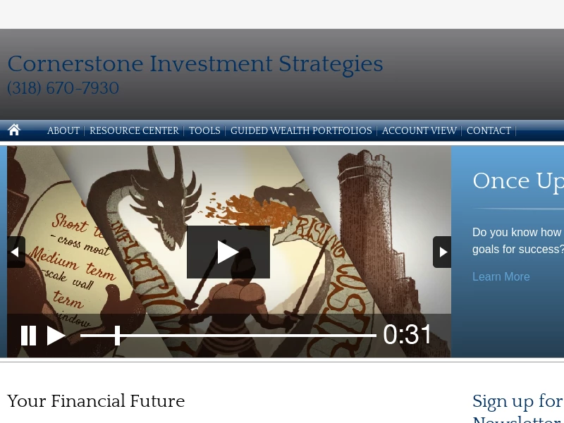 Home | Cornerstone Investment Strategies