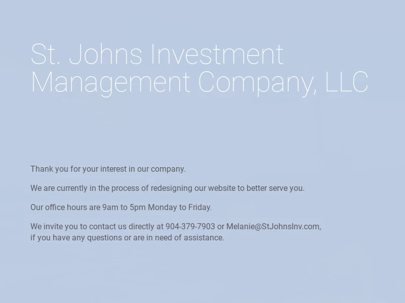 St. Johns Investment Management