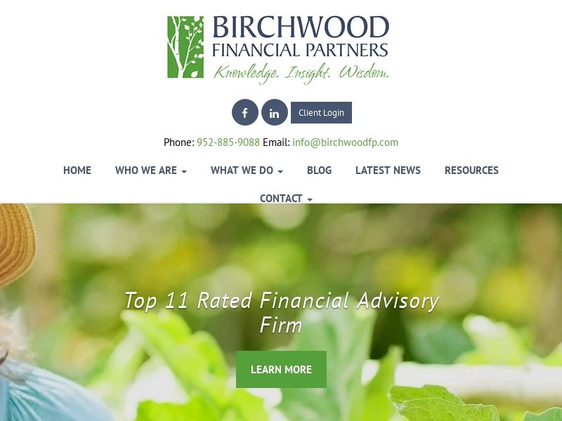Financial Advisory Firm | Edina, MN | Birchwood Financial Partners