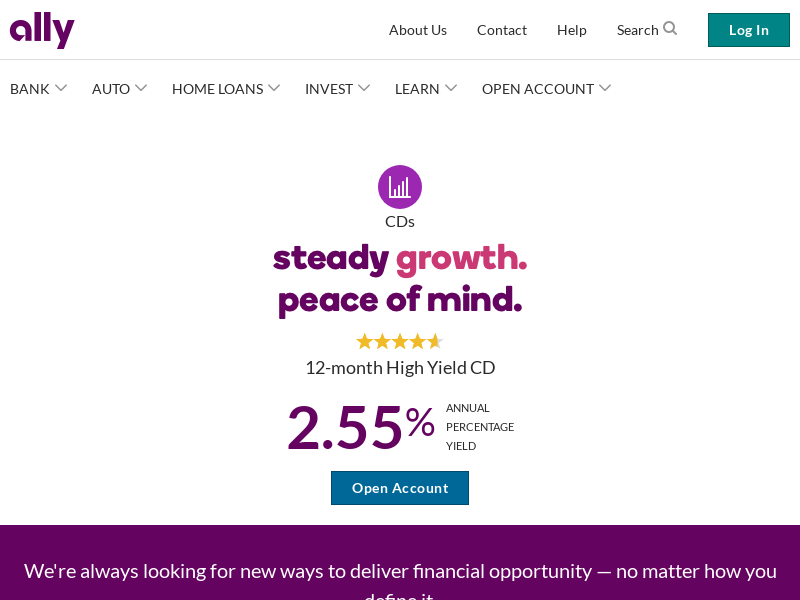 Managed Portfolios: Low Cost, Automated Investment Portfolios | Ally Invest