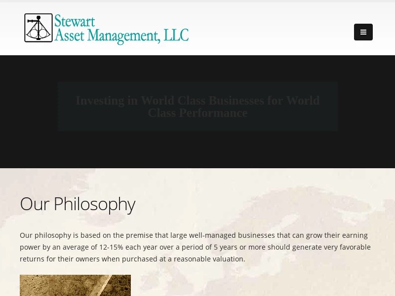 Stewart Asset Management, LLC - Stewart Asset Management