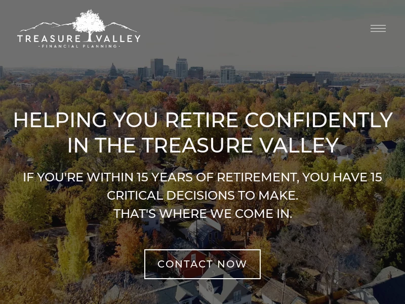 Boise Retirement Planning | Treasure Valley Financial Planning