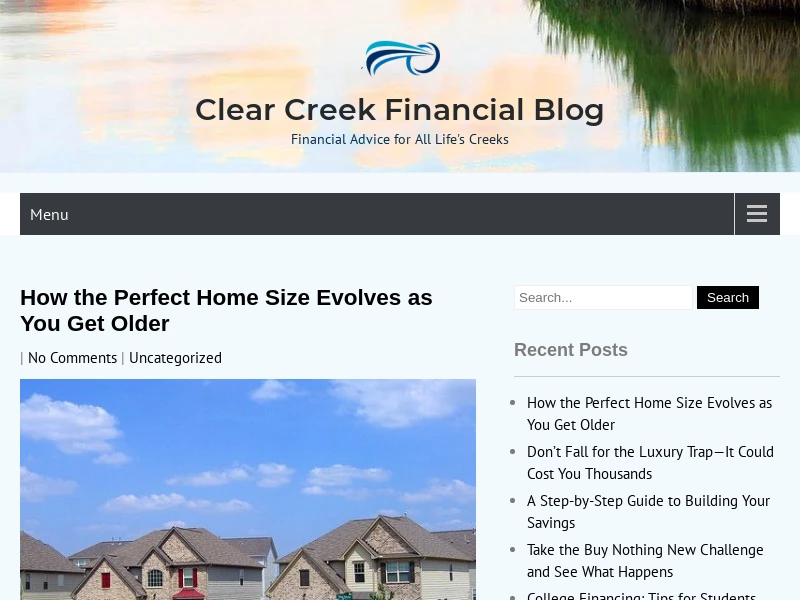 Clear Creek Financial Blog – Financial Advice for All Life's Creeks