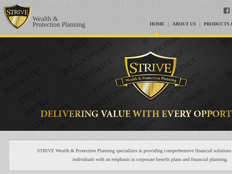 Home | STRIVE Wealth & Protection Planning | Striveplanning.com