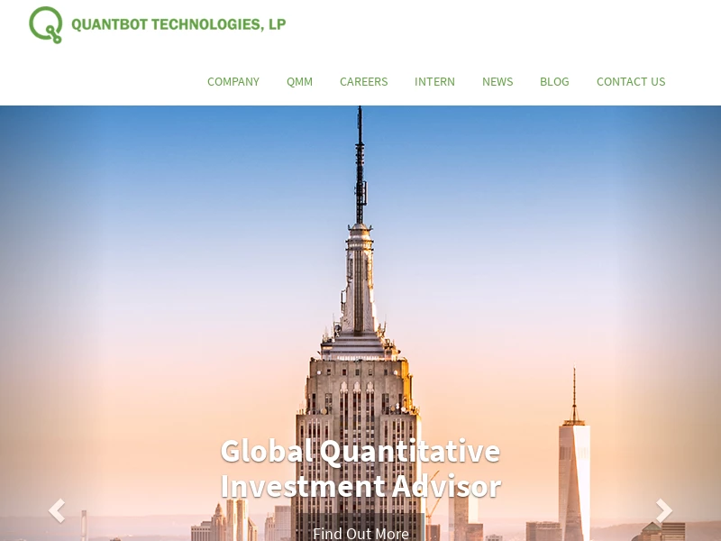 Quantbot Technologies, LP | Investment Advisor | Home