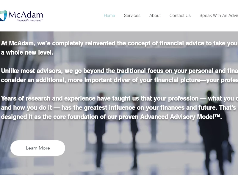Retirement Planning | McAdam Financial | Philadelphia