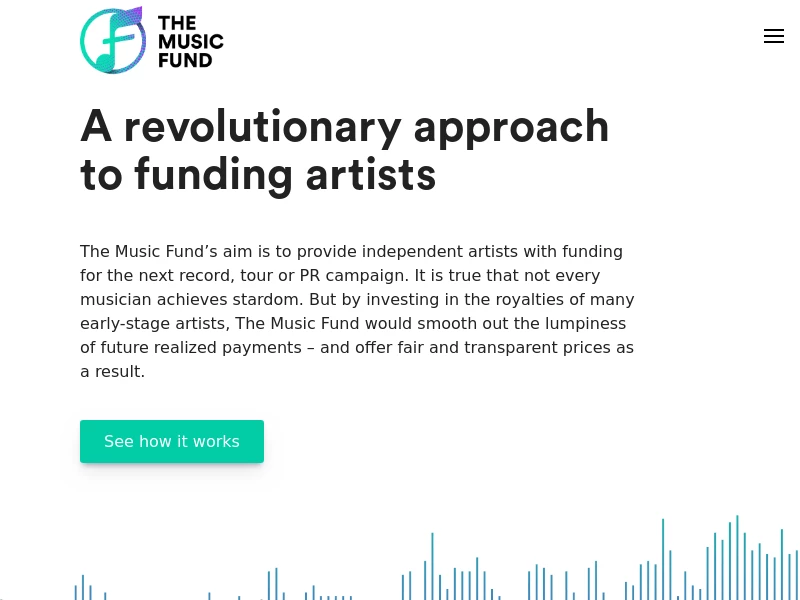 The Music Fund | Upfront Money for Musicians