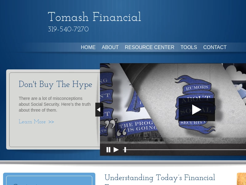 Home | Tomash Financial