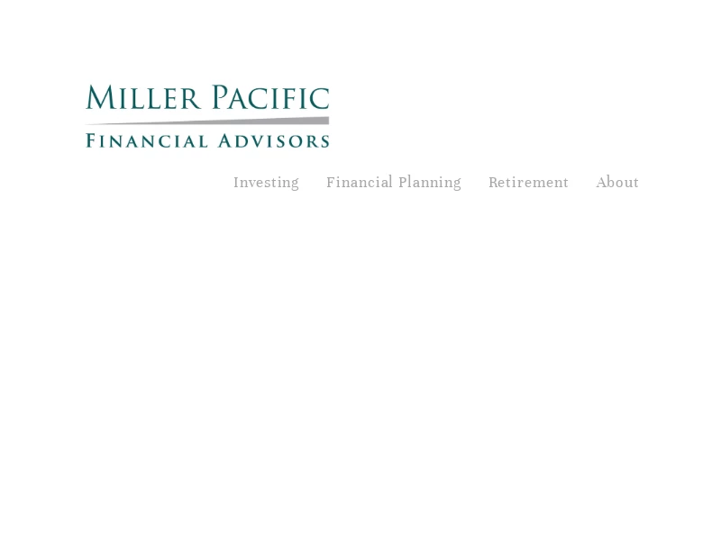 Miller Pacific Financial Advisors