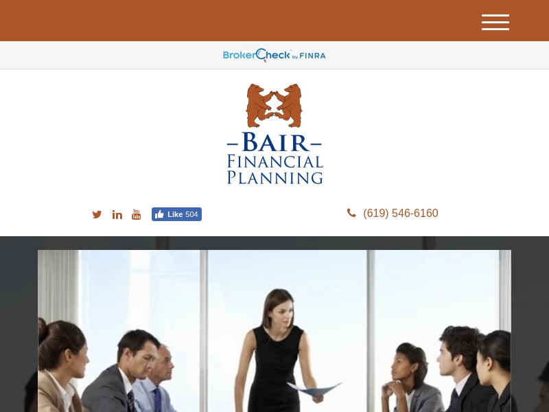 Financial Firm | San Diego CA | Bair Financial Planning