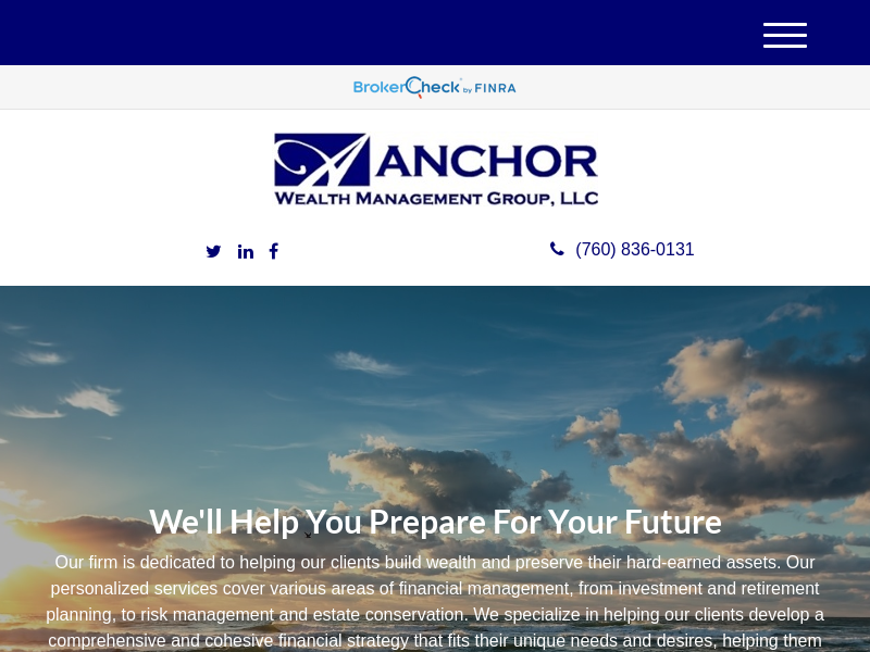 Home | Anchor Wealth Management Group, LLC