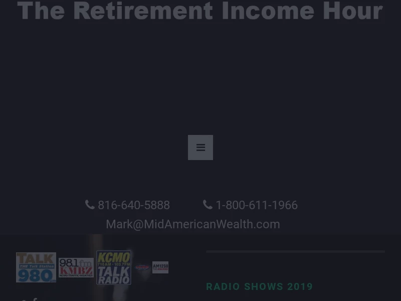 Need Financial Advice? We Can Help. | The Retirement Hour with Mark Falter