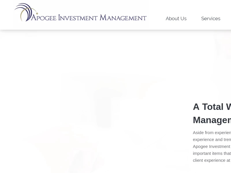 Home | Apogee Investment Management | Oswego, New York