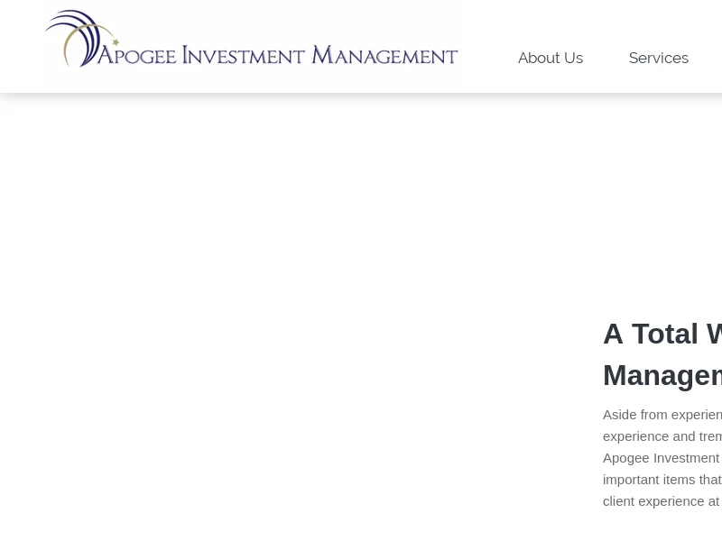 Home | Apogee Investment Management | Oswego, New York