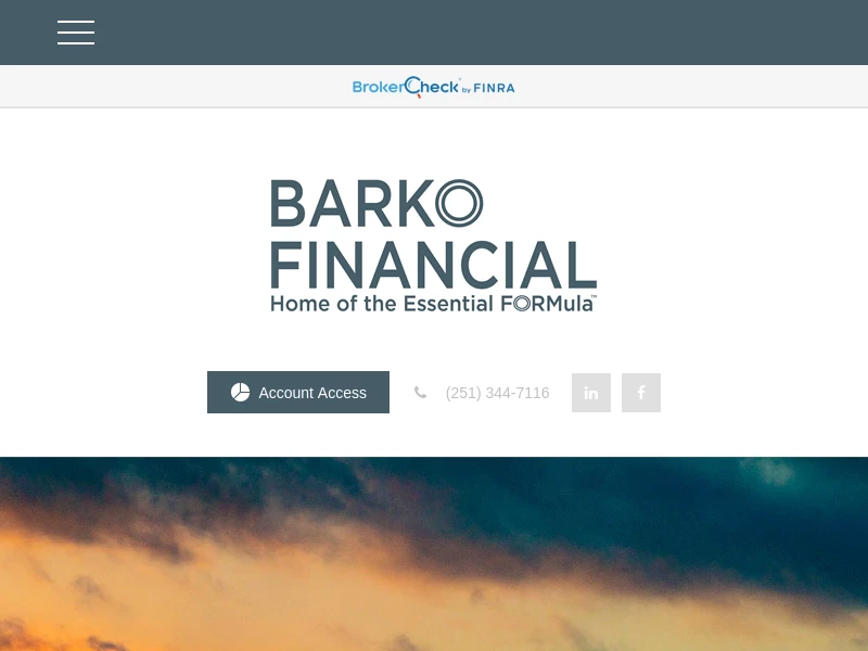 Barko Financial | Home of the Essential FORMula