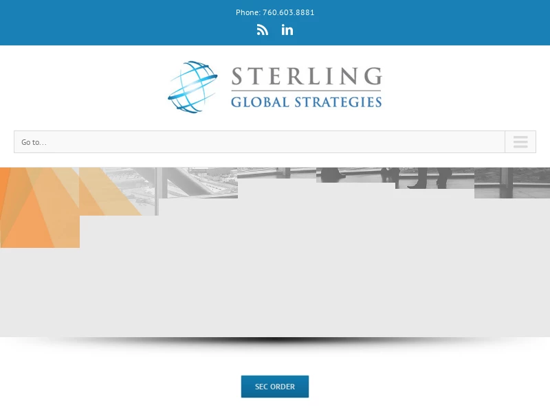 Sterling Global Strategies – Our mission is to help our clients achieve their financial objectives by serving as a valued advisor involved in every step of the wealth management process.