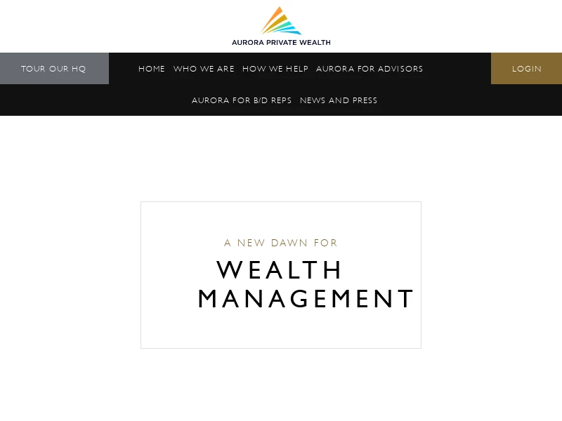 Aurora Private Wealth | Registered Investment Advisory Firm