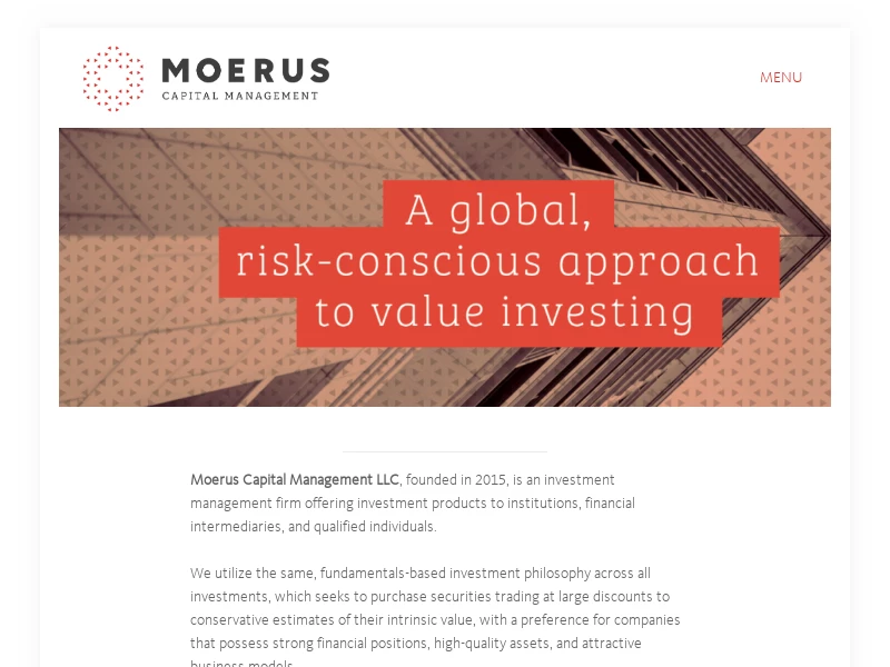 Moerus Capital Management