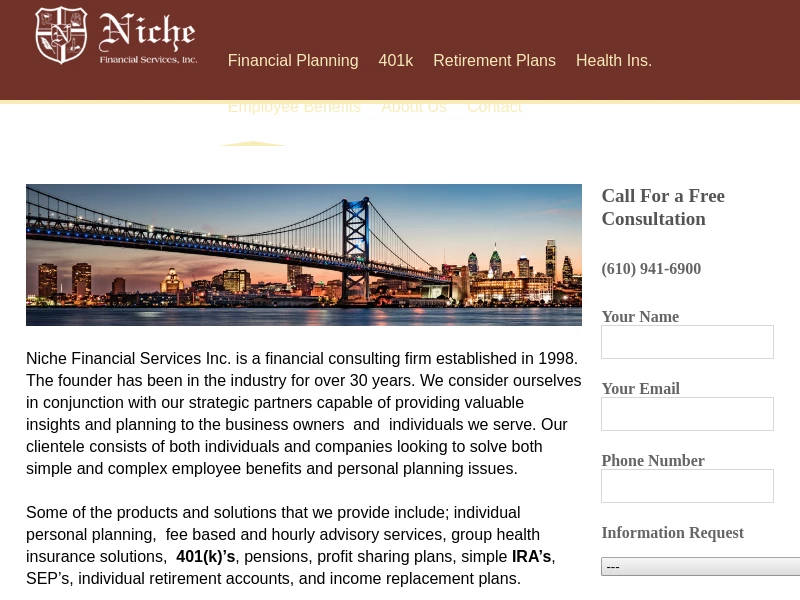 Niche Financial Services Inc.Home - Niche Financial Services Inc.