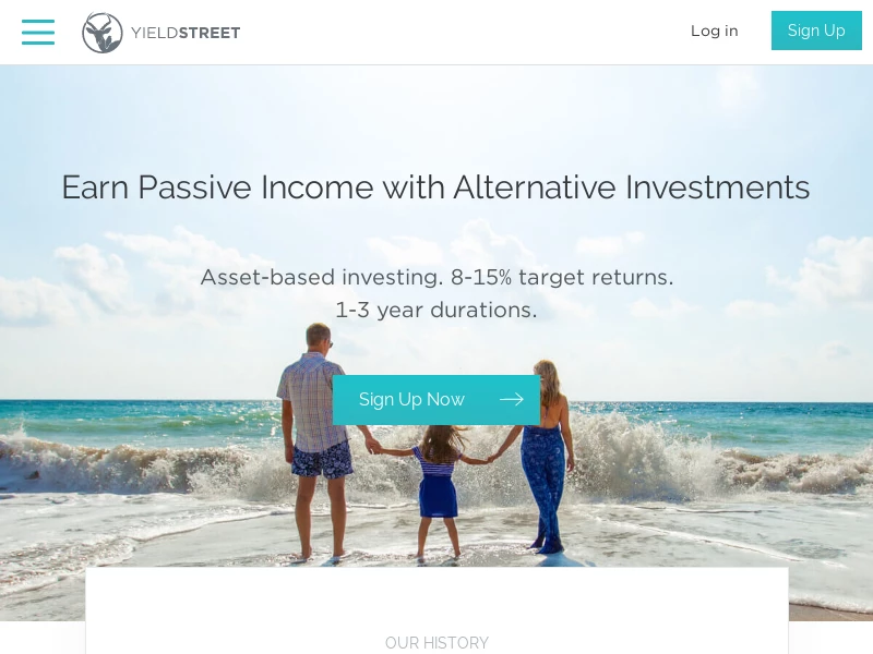 Leading Alternative Investments Platform - Yieldstreet
