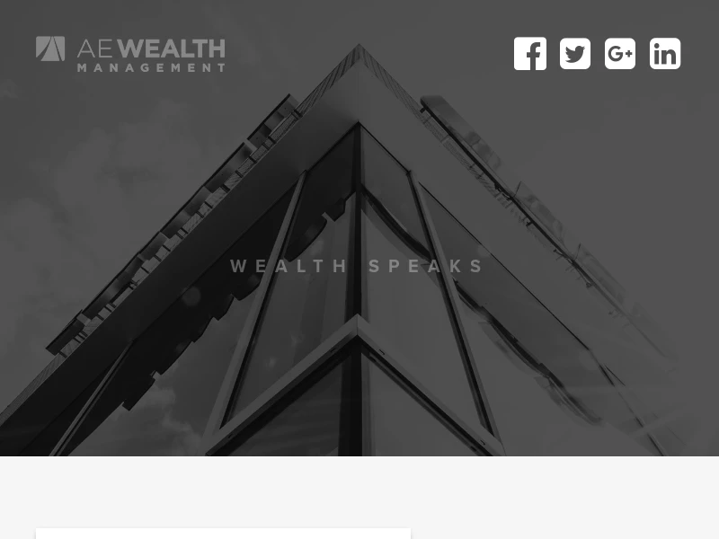 Wealth Speaks | AE Wealth Management