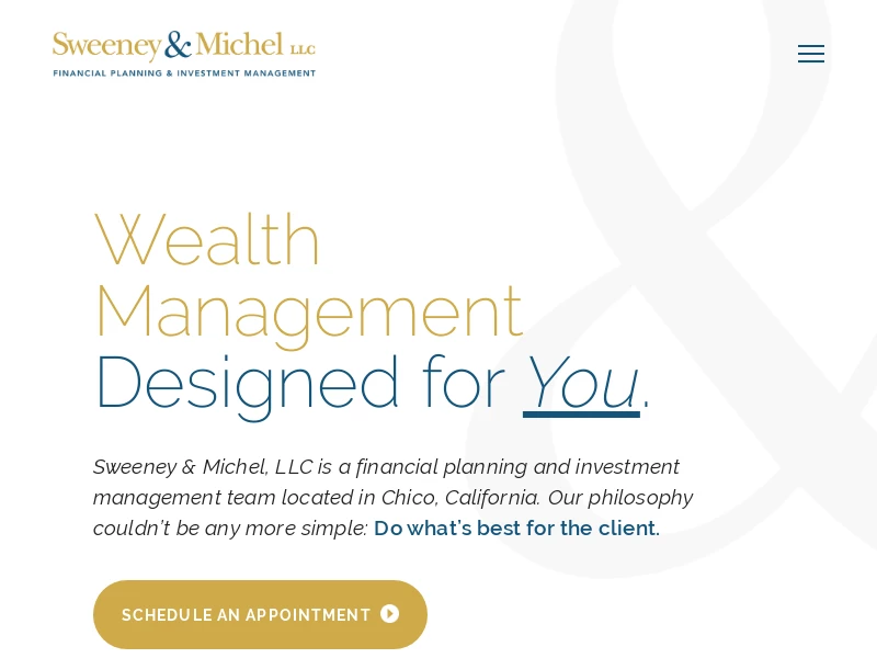 Sweeney & Michel LLC | Financial Planning Services & Investment Management Services | Chico, CA