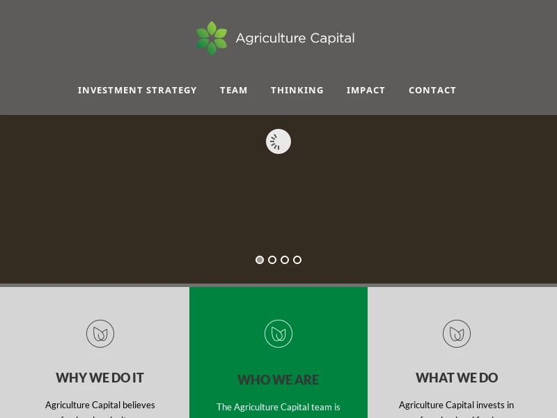Agriculture Capital – Sustainable Agriculture