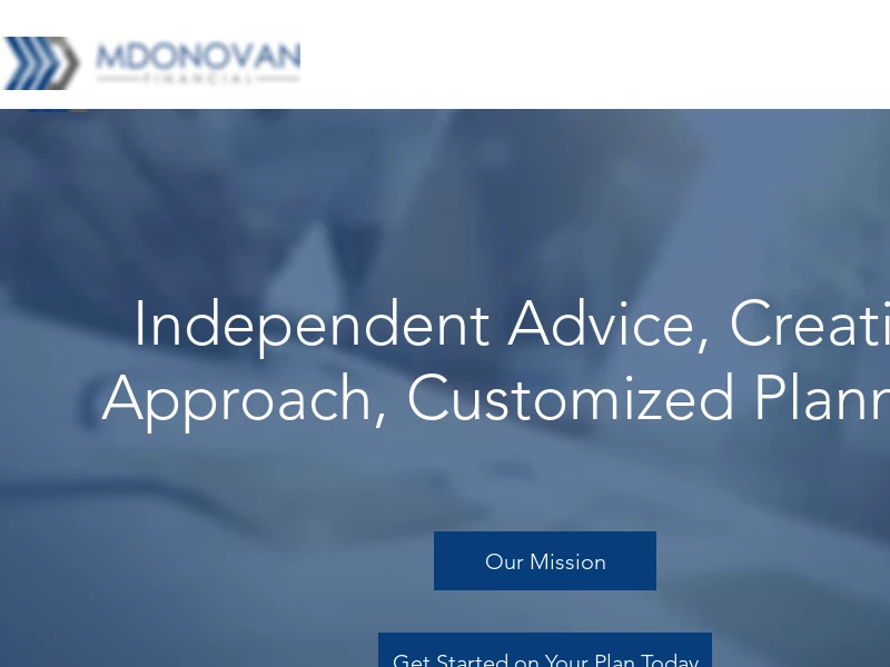 Home | MDonovan Financial