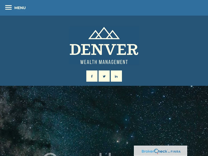 Denver Wealth Management | Financial Investment Services CO