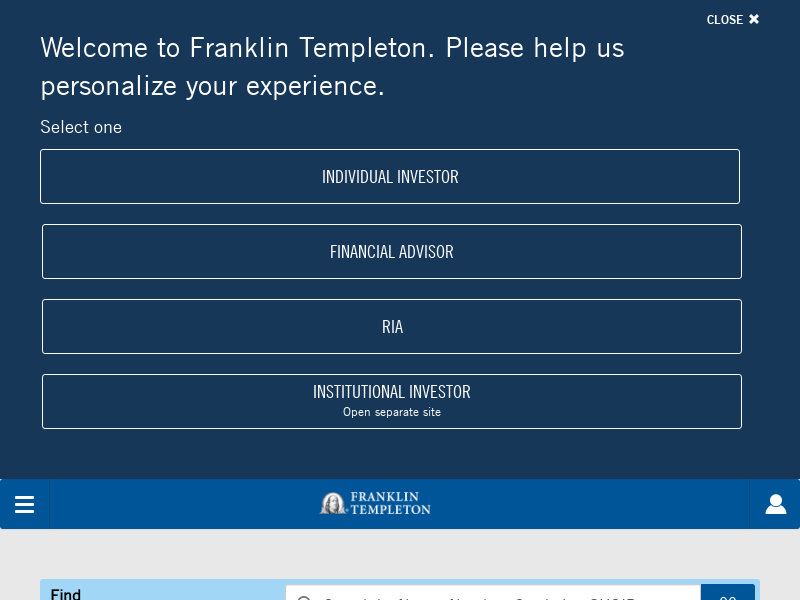 Mutual Funds | Investments | Franklin Templeton