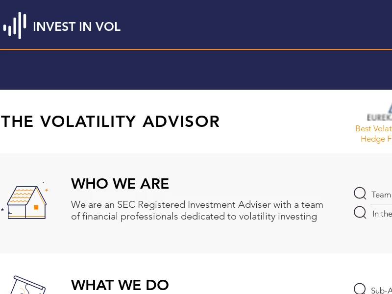 Invest In Vol | The Volatility Advisor