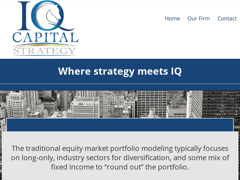 IQ Capital Local Website – Just another WordPress site