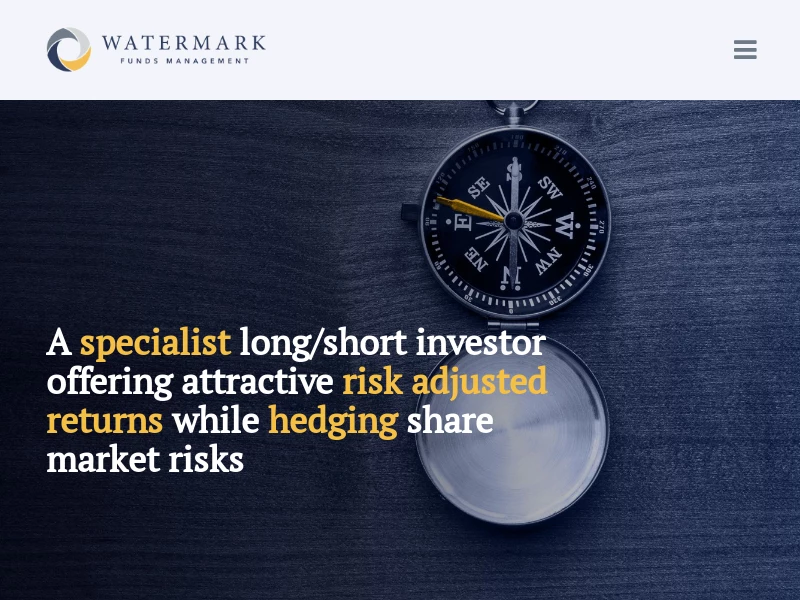 Watermark Funds Management - Australia