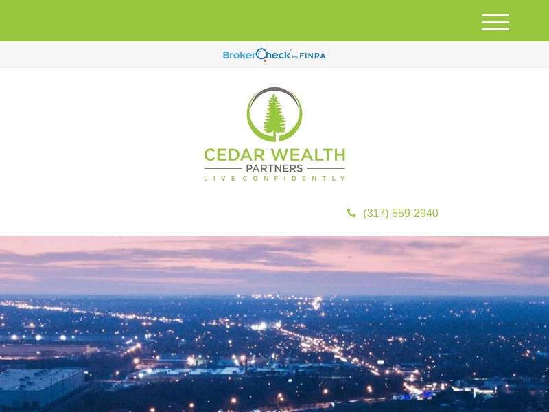 Independent Financial Advisor Indiana - Cedar Wealth Partners