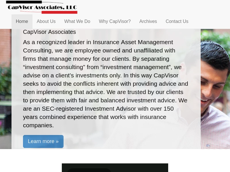 Capvisor Associates - Insurance Asset Management Solutions