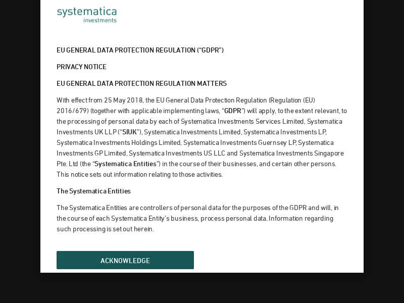 Systematica Investments