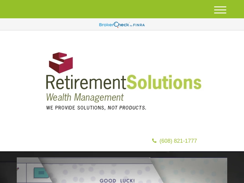 Retirement Solutions Wealth Management