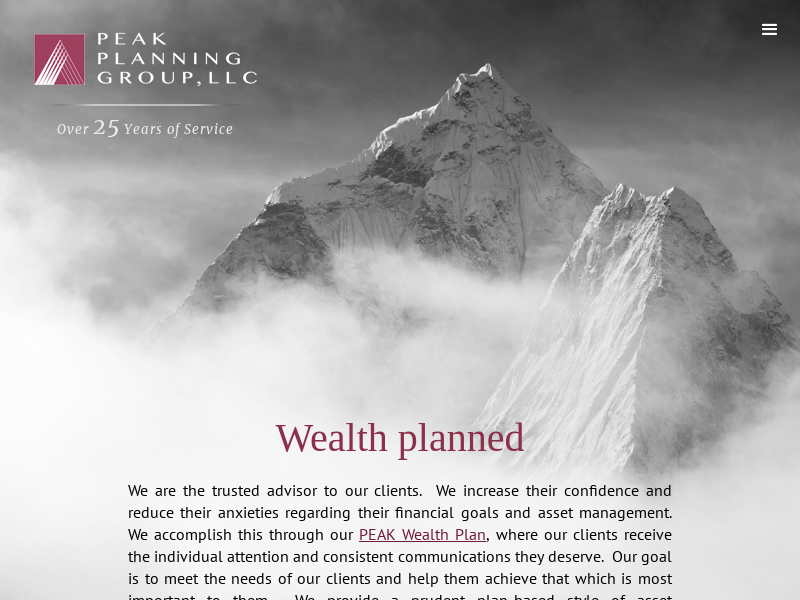 Financial Advisors Denver | San Jose | Peak Planning Group