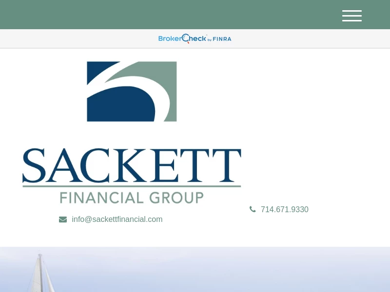 Sackett Financial Group - Reliable Information For Confident Decisions